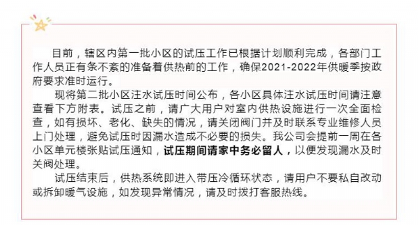 j9.com·(中国)官方网站
第二批小区试压通知